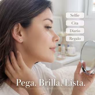 Semillas Auriculares de Perla - Sin Perforaciones, 10 Piezas